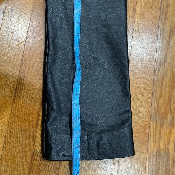 WILSONS LEATHER black leather pants - Picture 8 of 11